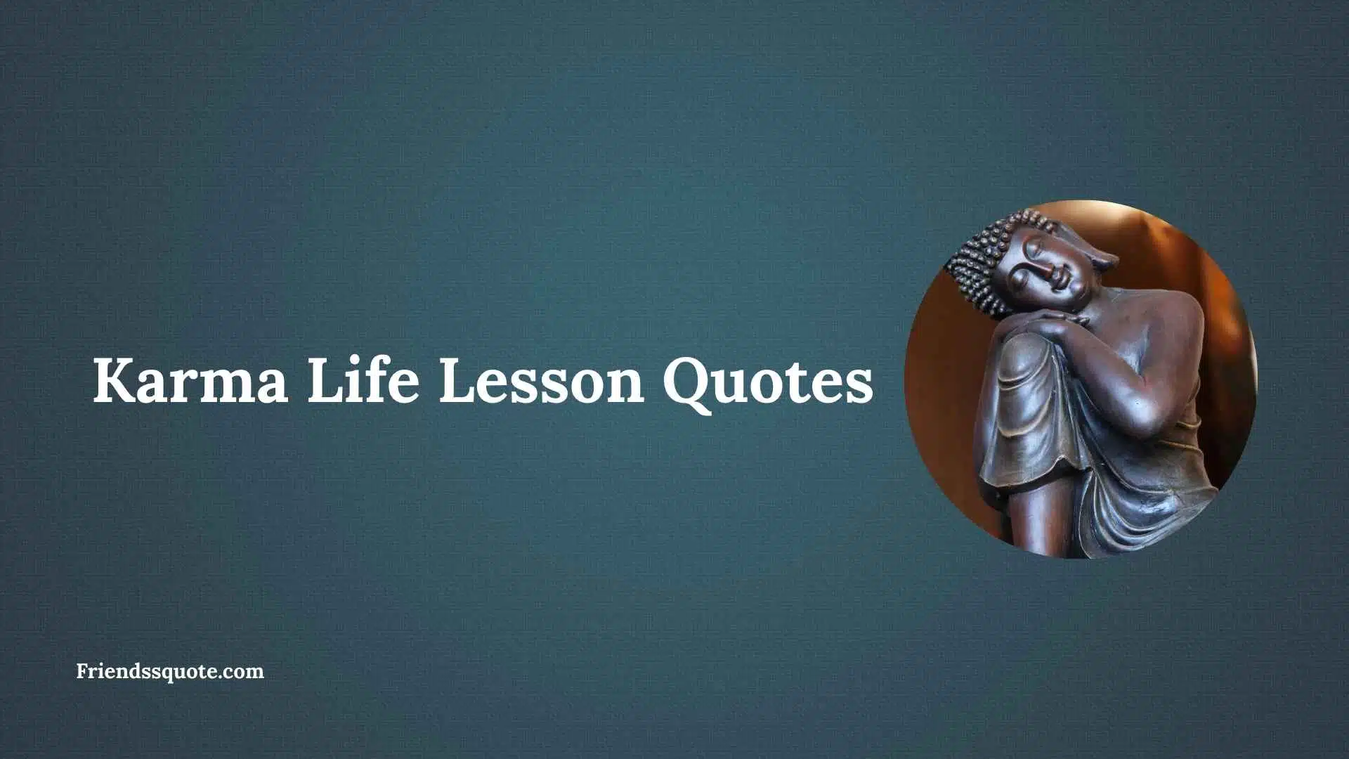 Karma Life Lesson Quotes