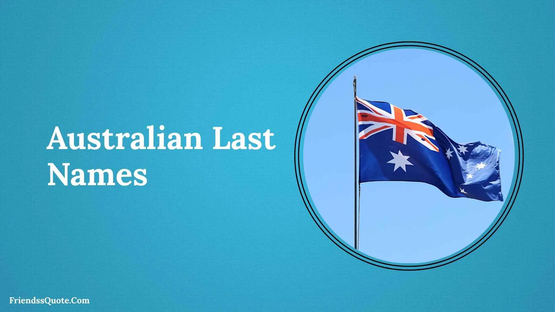 Australian Last Names