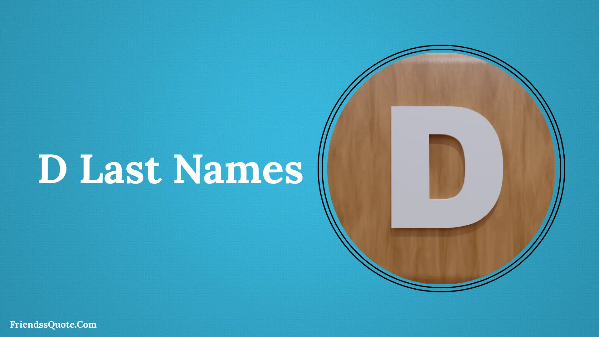 D Last Names