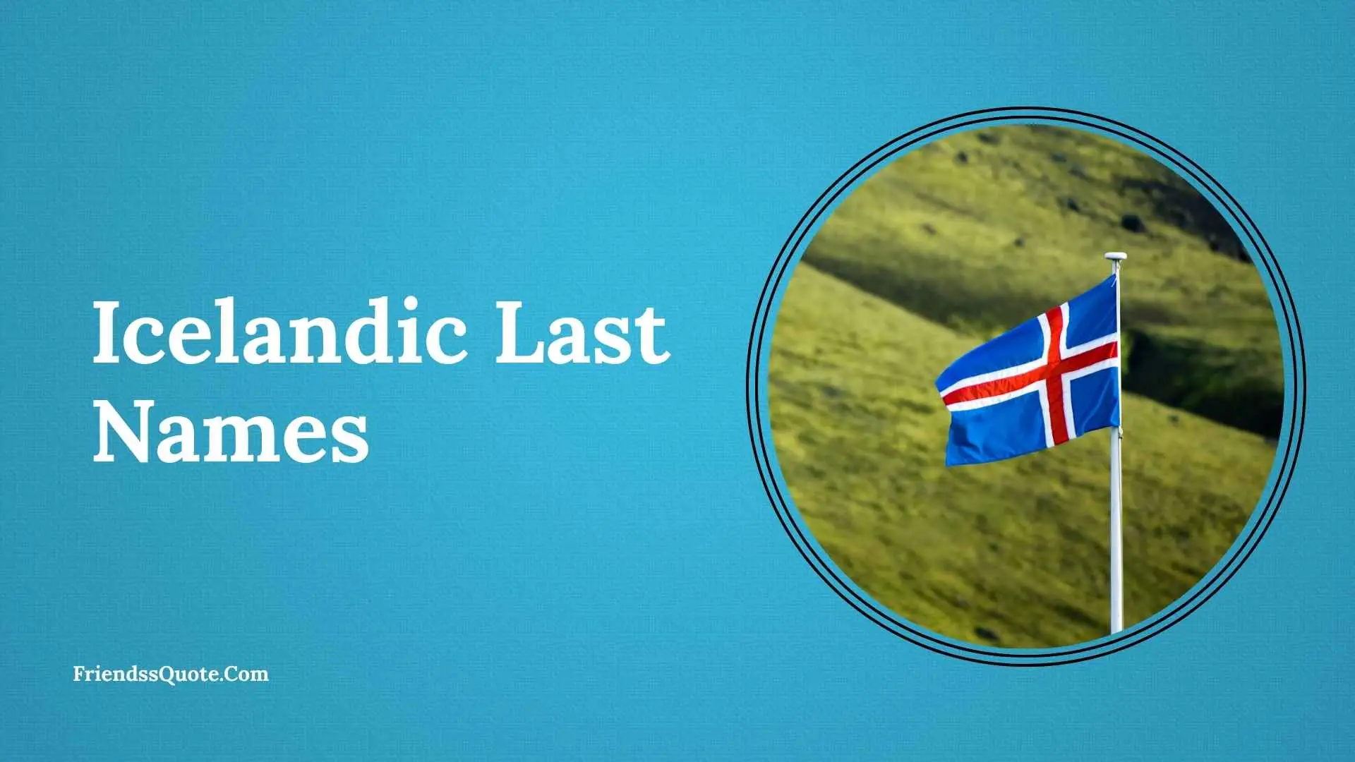 Icelandic Last Names