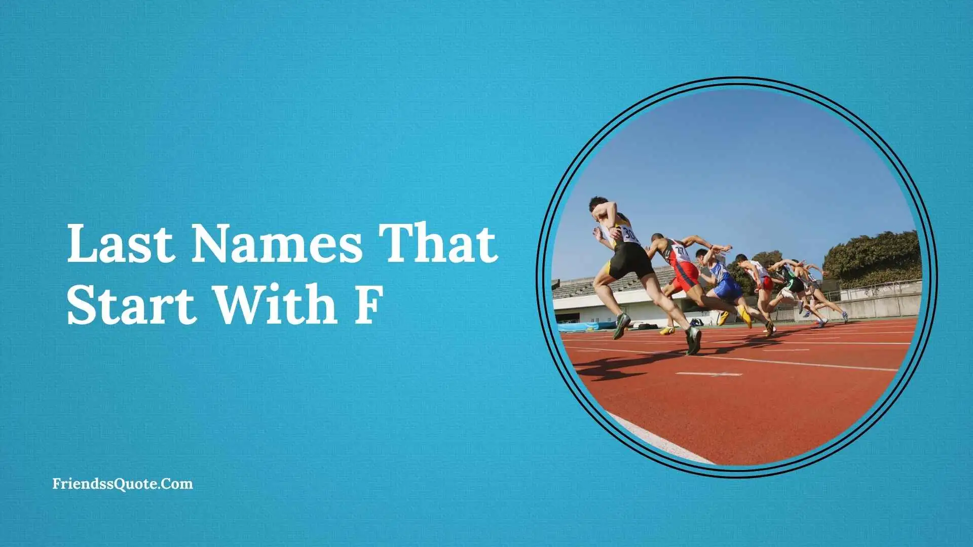Last Names That Start With F