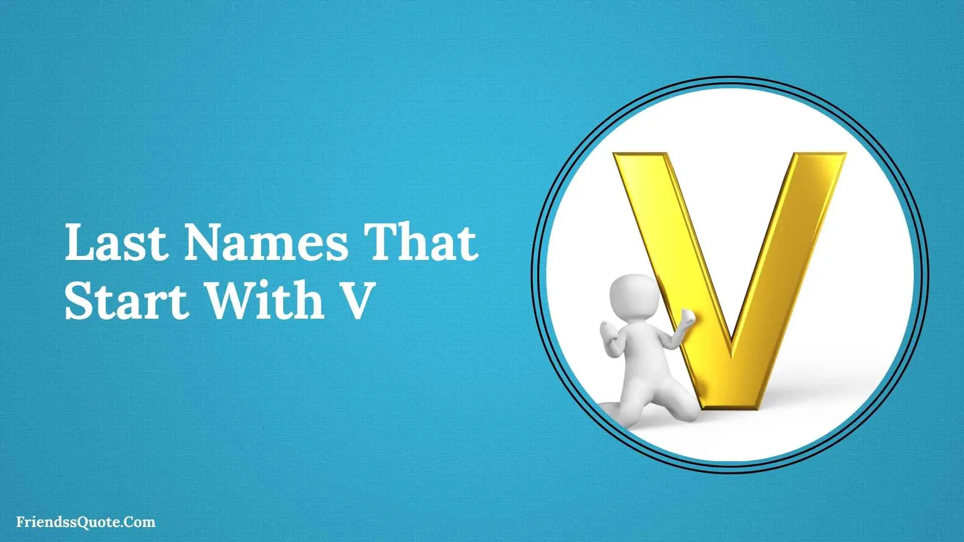 Last Names That Start With V